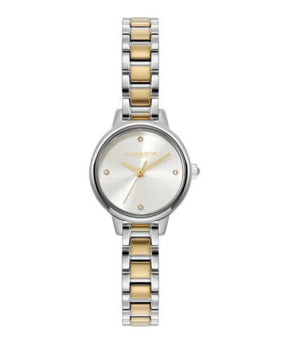 OLIVIA BURTON WOMEN'S MINI CLASSIC TWO-TONE STAINLESS STEEL BRACELET WATCH, 23MM