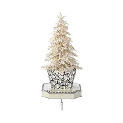 OLIVIA RIEGEL CRYSTAL TREE STOCKING HOLDER