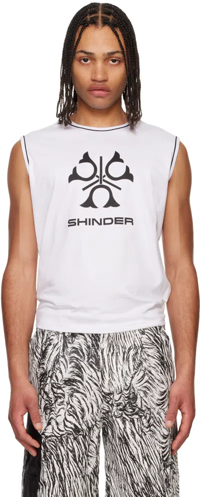 OLLY SHINDER WHITE KIN TANK TOP