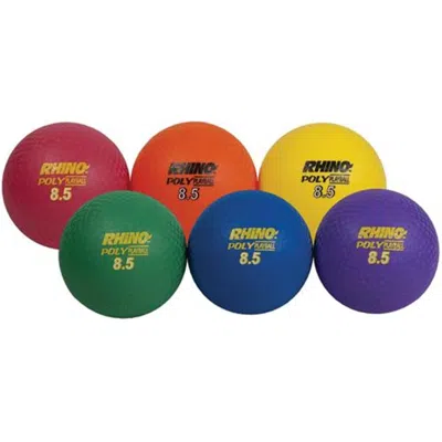 OLYMPIA SPORTS ULTIMATE RHINO POLY PLAYGROUND BALLS - 8.5 IN. (SET OF 6)