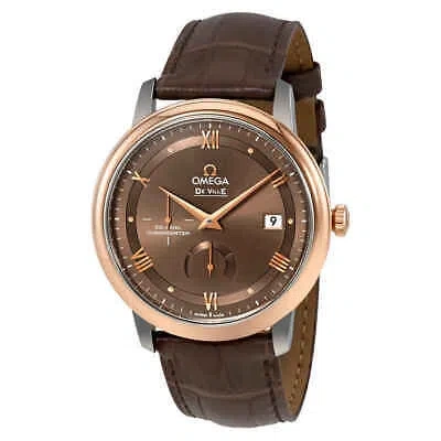 OMEGA OMEGA DE VILLE AUTOMATIC CHESTNUT DIAL MEN'S WATCH 424.23.40.21.13.001