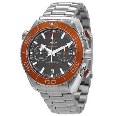 OMEGA OMEGA PLANET OCEAN 600M SEAMASTER CHRONOGRAPH AUTOMATIC CHRONOMETER GREY DIAL