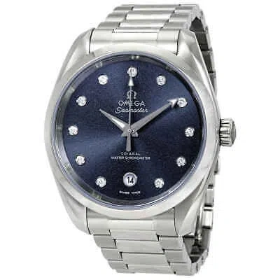 OMEGA OMEGA SEAMASTER AQUA TERRA AUTOMATIC DIAMOND WATCH 220.10.38.20.53.001