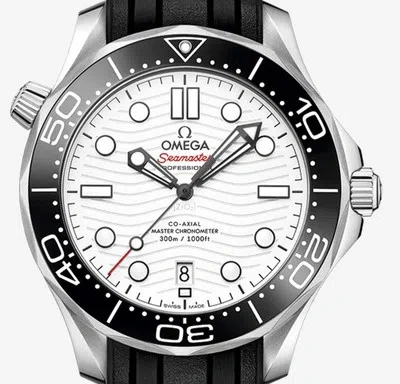 OMEGA OMEGA SEAMASTER DIVER WHITE DIAL 300M MENS WATCH 42MM 210.32.42.20.04.001
