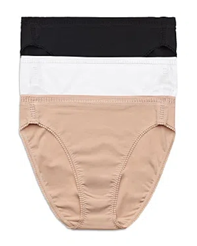 ON GOSSAMER CABANA COTTON HIGH WAIST BRIEFS, PACK OF 3