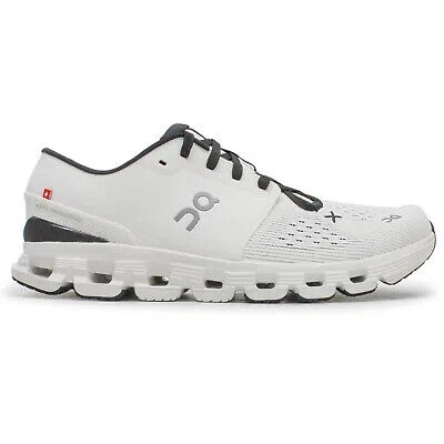 ON ON MENS TRAINERS CLOUD X 4 CASUAL LACE-UP TEXTILE SYNTHETIC