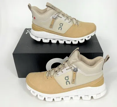 ON ON RUNNING - CLOUD HI | DAMEN SNEAKER RUNNING | PEARL CARAMEL | US 5,5 - EU 36,5