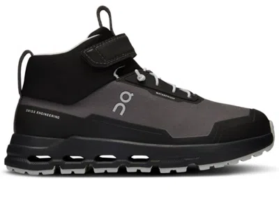 ON RUNNING CLOUDHERO MID WATERPROOF SNEAKERS IN ECLIPSE/BLACK