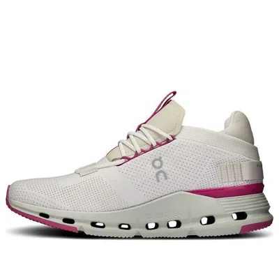 ON (WMNS) On Running Cloudnova 'Undyed White Carnation'