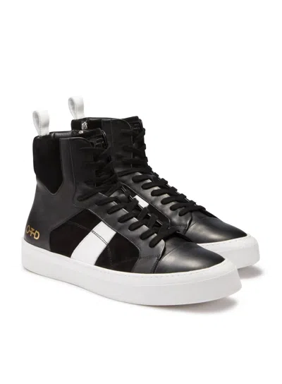 ON THIS DAY MEN'S HI-TOP ZIP SNEAKER IN BLACK
