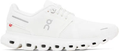 ON WHITE CLOUD 6 SNEAKERS