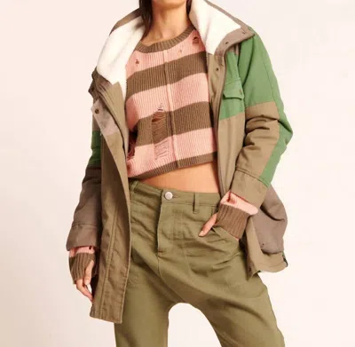 ONE TEASPOON DEFENDER JACKET IN KHAKI