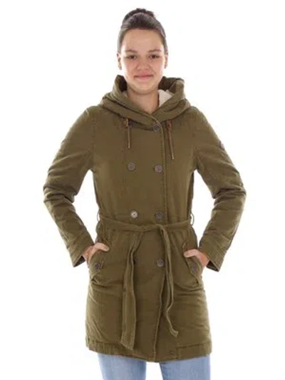 O'NEILL O'NEILL PARKA WINTERMANTEL KAPUZENJACKE GRÜN UTILITY GEFÜTTERT TASCHEN