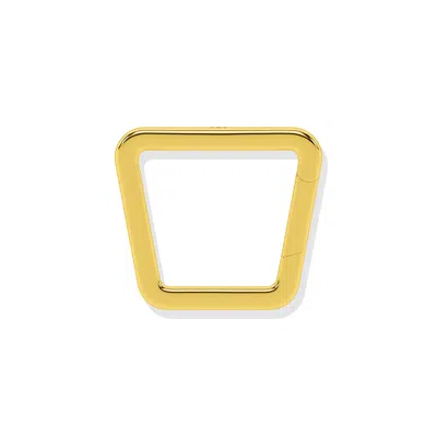 ONI FINE JEWELRY WOMEN'S TRAPEZOID RING LOCK - GOLD