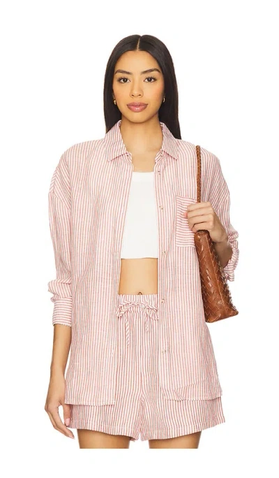 ONIA AIR LINEN BOYFRIEND SHIRT