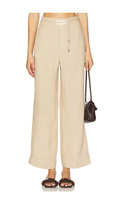 ONIA AIR LINEN PAPERBAG TROUSER