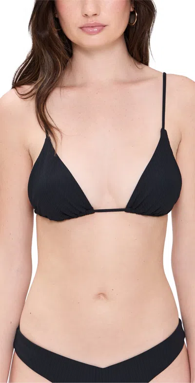 ONIA ALEXA BIKINI TOP BLACK