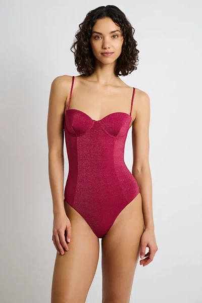 ONIA BELLE ONE PIECE SWIMSUIT IN ANEMONE, WOMEN'S AT URBAN OUTFITTERS