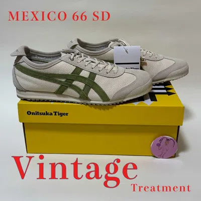 ONITSUKA TIGER ONITSUKA TIGER MEXICO 66 SD SNEAKER UNISEX 1183C015.201 BIRCH/GREEN VINTAGE