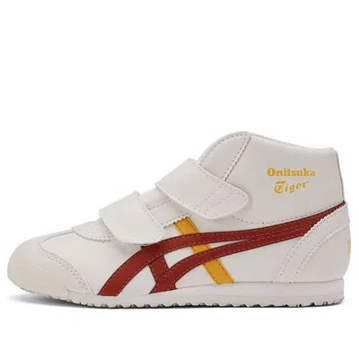 ONITSUKA TIGER (PS) Onitsuka Tiger Mexico Mid Runner 'White Red'
