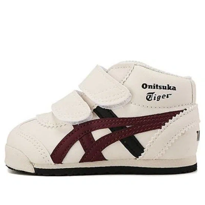 ONITSUKA TIGER (TD) Onitsuka Tiger Mexico Mid Runner 'Oatmeal Burgundy Black'