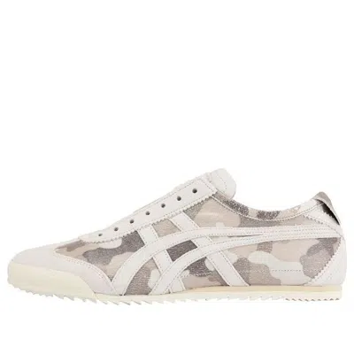 ONITSUKA TIGER (WMNS) Onitsuka Tiger Mexico Slip-On Deluxe 'White Grey Camouflage'