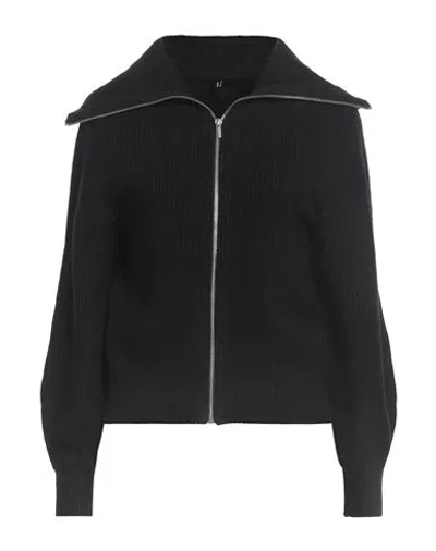 ONLY ONLY WOMAN CARDIGAN BLACK SIZE M VISCOSE, NYLON, POLYESTER