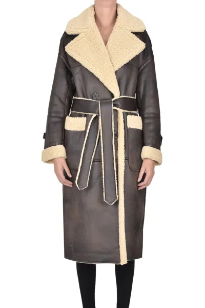 OOF WEAR REVERSIBLE ECO-SHEARLING COAT