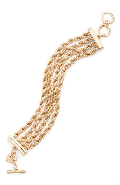 OPEN EDIT OPEN EDIT LAYERED CHAIN BRACELET