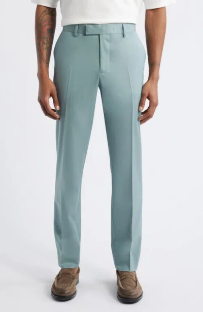 OPEN EDIT OPEN EDIT SLIM FIT SHARKSKIN TROUSERS