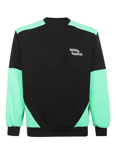 OPENING CEREMONY COLOUR-BLOCK SWEATSHIRT