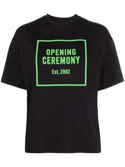 OPENING CEREMONY LOGO-PRINT COTTON T-SHIRT