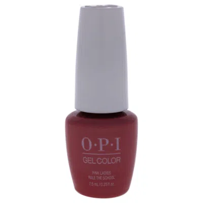 OPI GELCOLOR - GC G48B PINK LADIES RULE THE SCHOOL BY OPI FOR WOMEN - 0.25 OZ NAIL POLISH