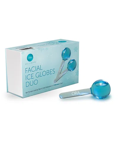 ORA FACIAL COOLING ICE GLOBES 2 PIECE SET