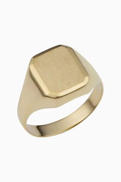 ORADINA ORADINA 10K GOLD DUKE SIGNET BOLD RING