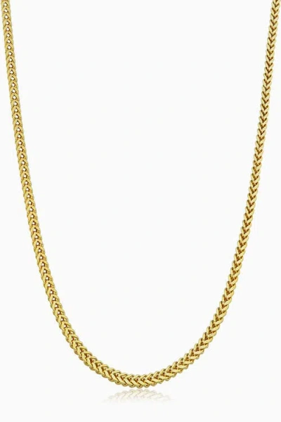 ORADINA ORADINA 10K GOLD MEDICI FRANCO CHAIN NECKLACE