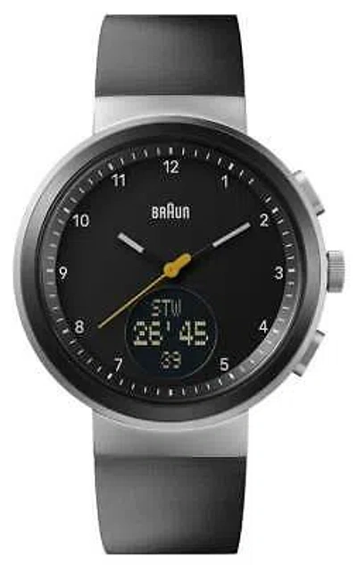 ORAL-B BRAUN DIGITAL SMARTWATCH (45MM) BLACK HYBRID DIAL / BLACK SILICONE BN0299NBKBKG