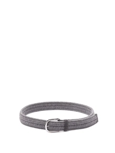 ORCIANI `ELAST WOOL` WOOL BELT