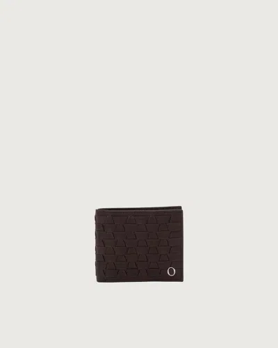 ORCIANI WALLET AND PORTATESSERE MAN ORCIANI SU0114 CHEVRETTE WOVEN MORO HEAD