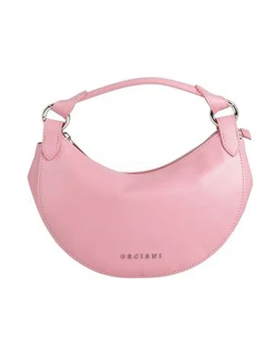 ORCIANI ORCIANI WOMAN HANDBAG PINK SIZE - LEATHER