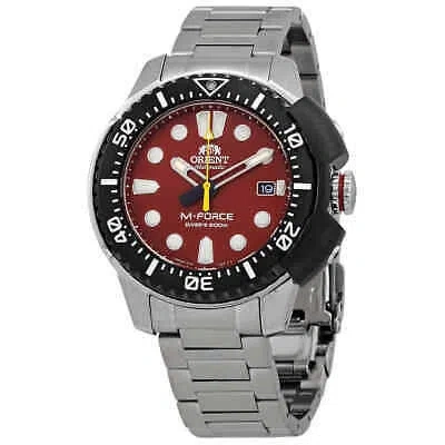 ORIENT ORIENT M-FORCE AUTOMATIC RED DIAL MEN'S WATCH RA-AC0L02R00B