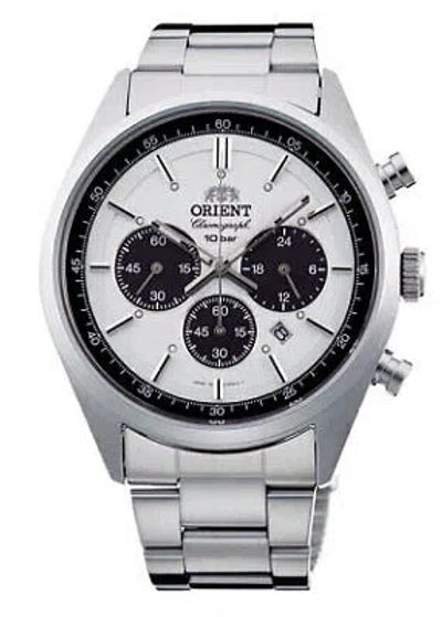 ORIENT ORIENT WV0041TX SOLAR PANDA MILKY WHITE MEN'S 70'S NEO-SEVENTIES JP