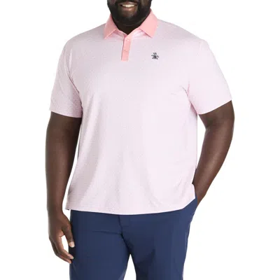 ORIGINAL PENGUIN ORIGINAL PENGUIN BIG & TALL ALLOVER PETE POLO SHIRT