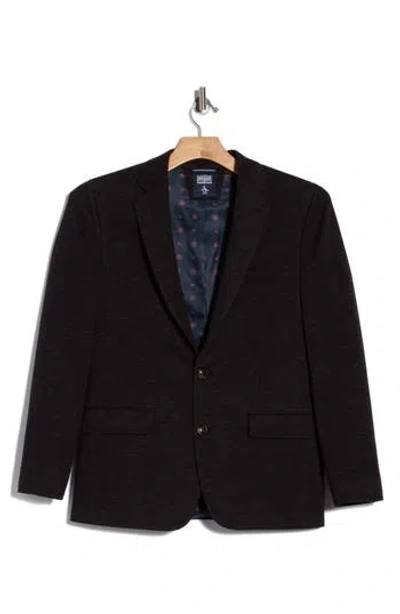 ORIGINAL PENGUIN ORIGINAL PENGUIN BIRD'S EYE NOTCH LAPEL COTTON BLEND SPORT COAT