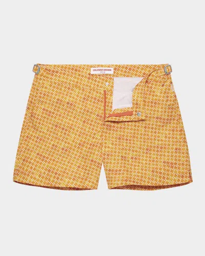 ORLEBAR BROWN MEN'S SETTER GEO-PRINT SWIM SHORTS