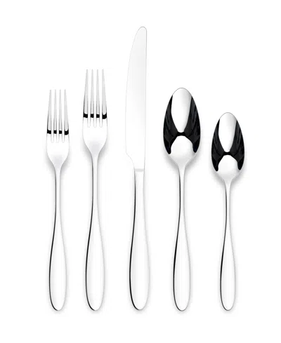 ORNATIVE AMADEA MIRROR 20 PIECE FLATWARE SET, SERVICE FOR 4