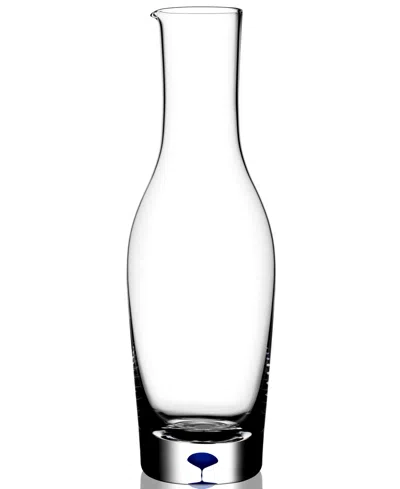 ORREFORS INTERMEZZO BLUE WINE CARAFE