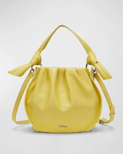ORYANY SELENA LEATHER BUCKET BAG