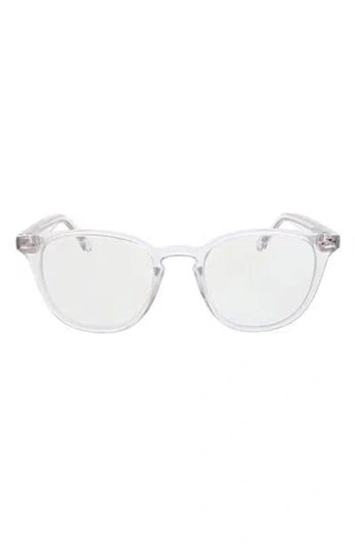 OSCAR DE LA RENTA OSCAR DE LA RENTA 50MM BLUE LIGHT BLOCKING READING GLASSES