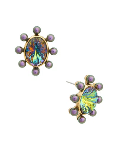 OSCAR DE LA RENTA OSCAR DE LA RENTA COSMIC EYE STUD EARRINGS